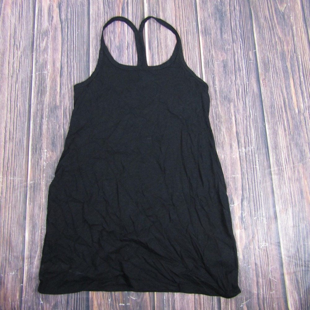 J. Crew Factory Black Backless Tank Dress